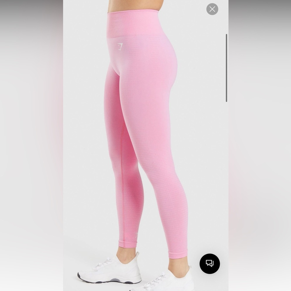 Gym Shark Vital Seamless 2.0 Pink Size Small Leggings